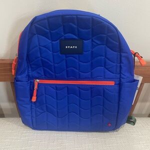 STATE Blue kids Kane travel backpack